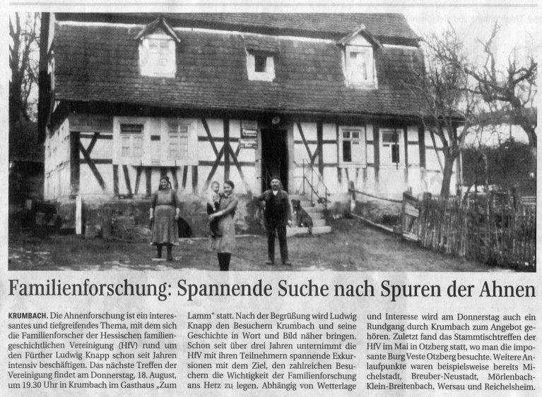 Vorankndigung - Odenwlder Zeitung