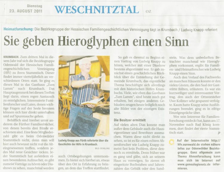Zeitungsartikel